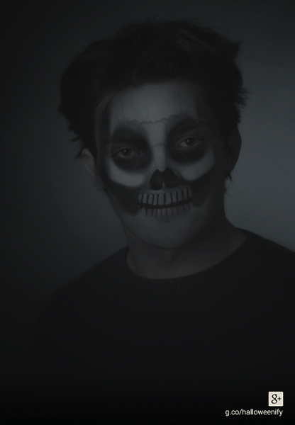 Googles Halloween Fotofilter - Selbstversuch 2