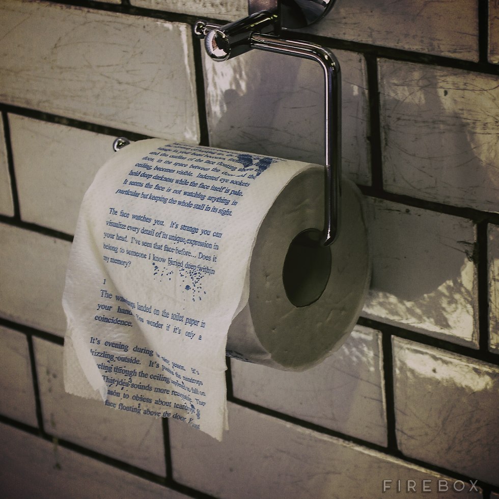 Horrorgeschichte auf Toilettenrolle Horrorgeschichte auf Toilettenrolle