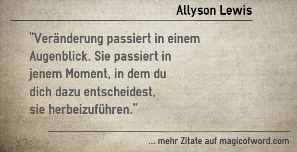 Zitat von Allyson Lewis