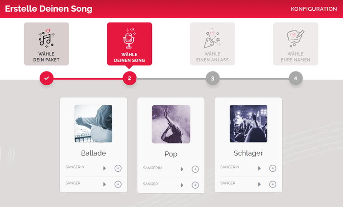 Personalisierte Songs – Liebeslied mit eigenem Namen