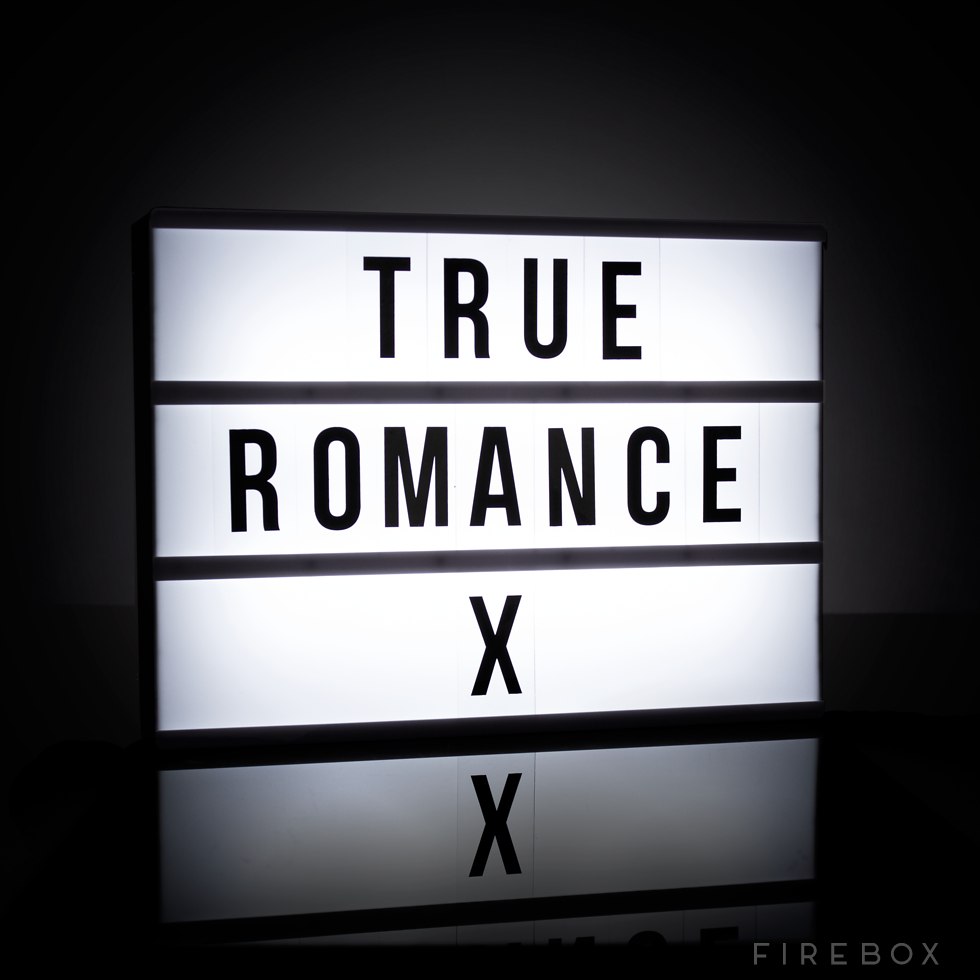 Cinema Light Box – Die persönliche Kinotafel