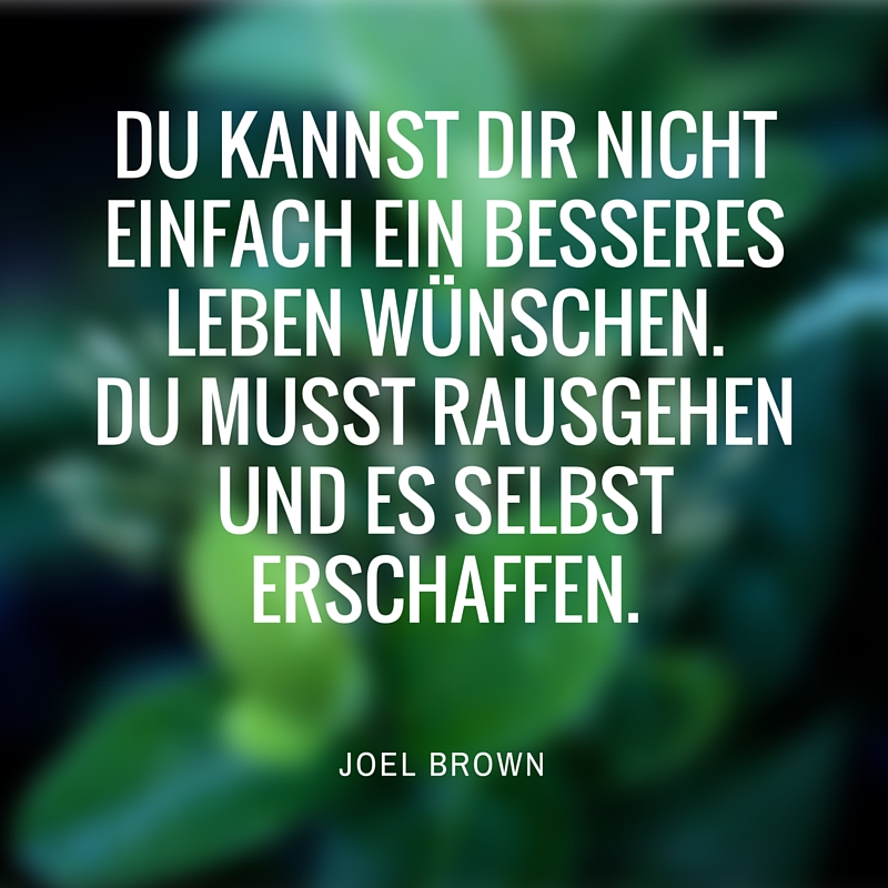 Zitat von  Joel Brown