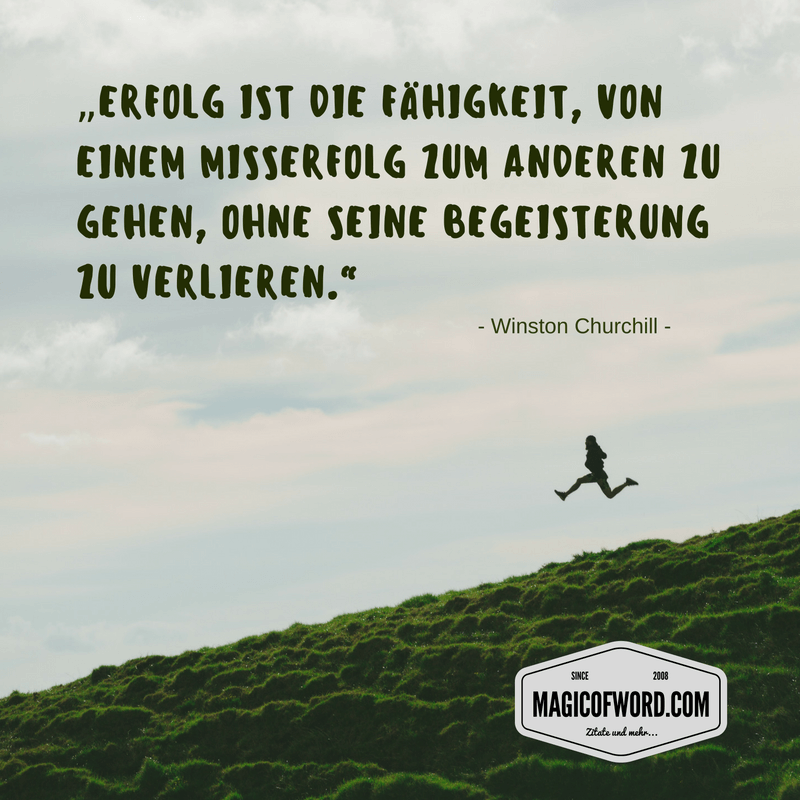 Zitat von Winston Churchill zum Thema Ziele, Inspiration und Motivation Zitat von Winston Churchill zum Thema Ziele, Inspiration und Motivation