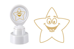 Lustige Motivationsstempel für Lehrer - Goldener Stern Lustige Motivationsstempel für Lehrer - Goldener Stern
