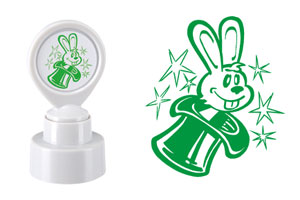 Lustige Motivationsstempel für Lehrer - Zauberkaninchen Lustige Motivationsstempel für Lehrer - Zauberkaninchen