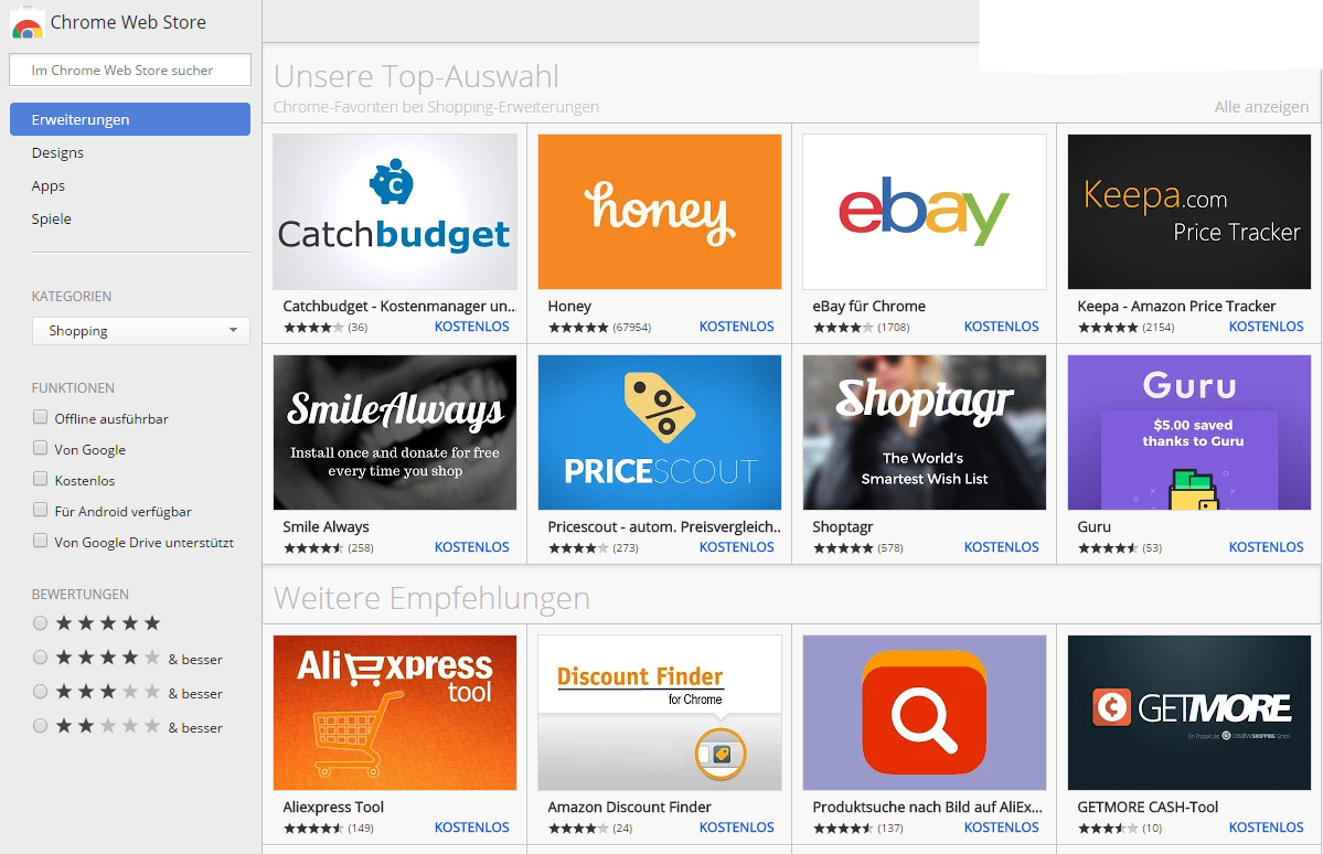 Google Chrome Web Store