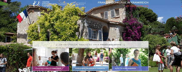 Centre International d'Antibes Screenshot