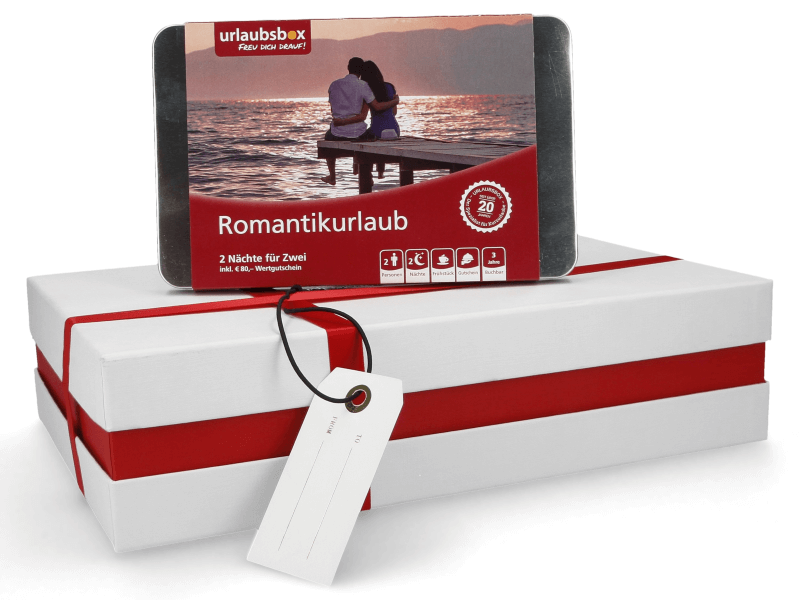 Urlaubsbox Romantik für 2 Personen