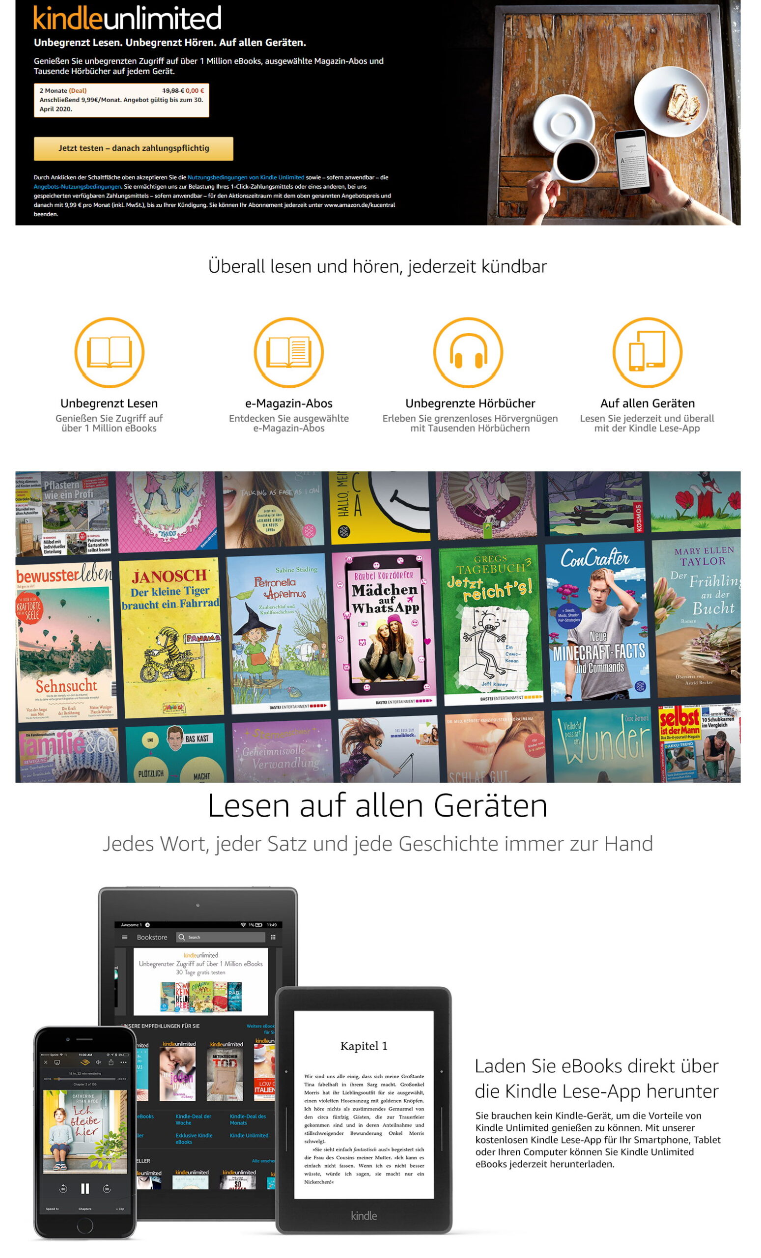 Amazon Kindle Unlimited Amazon Kindle Unlimited