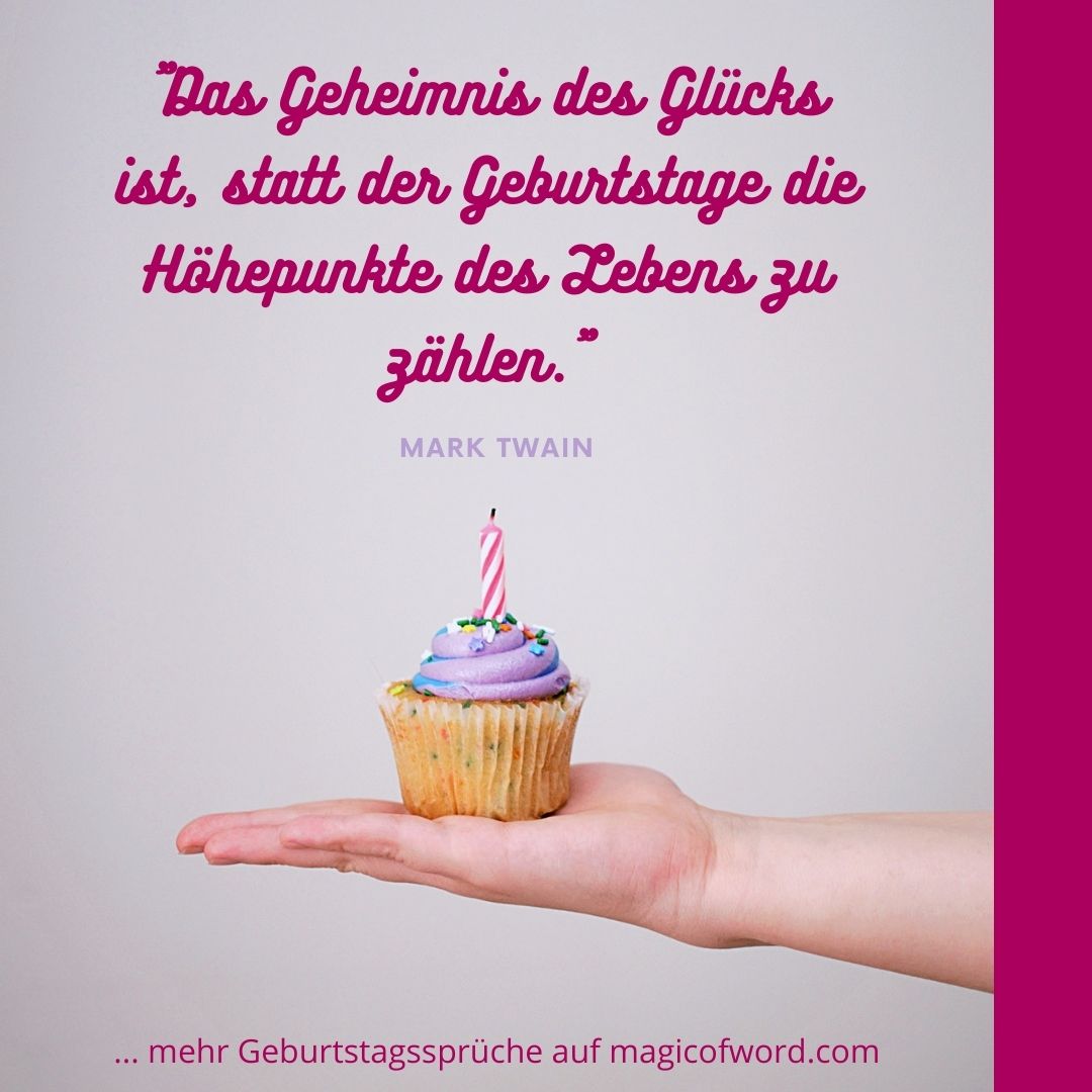 Die besten Geburtstagssprüche