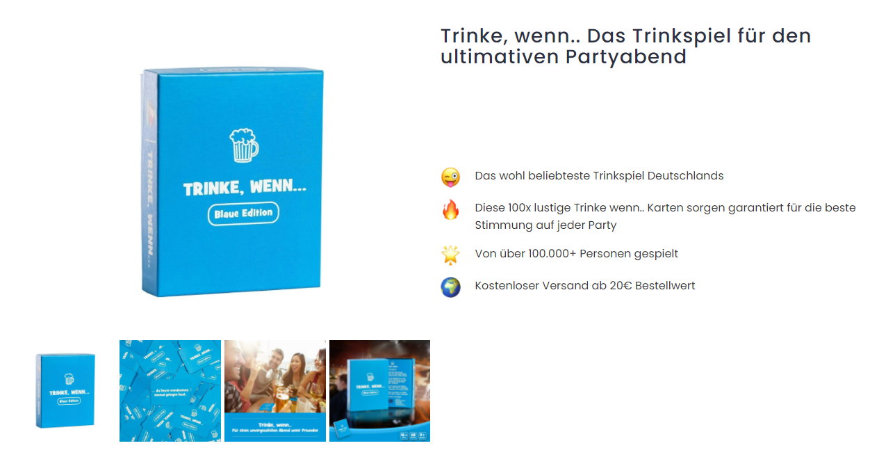 Trinke, wenn.. Trinke, wenn..