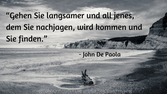 Zitat von John De Paola