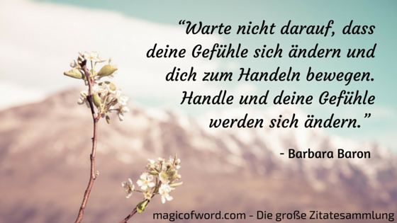 Zitat von Barbara Baron