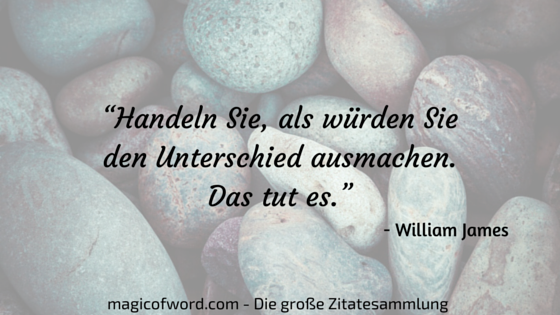 Zitat von William James