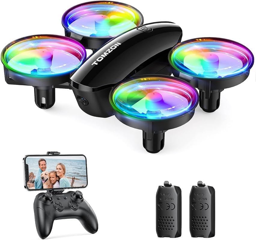 Mini Quadrocopter Drohne mit HD-Kamera für Anfänger und Kinder