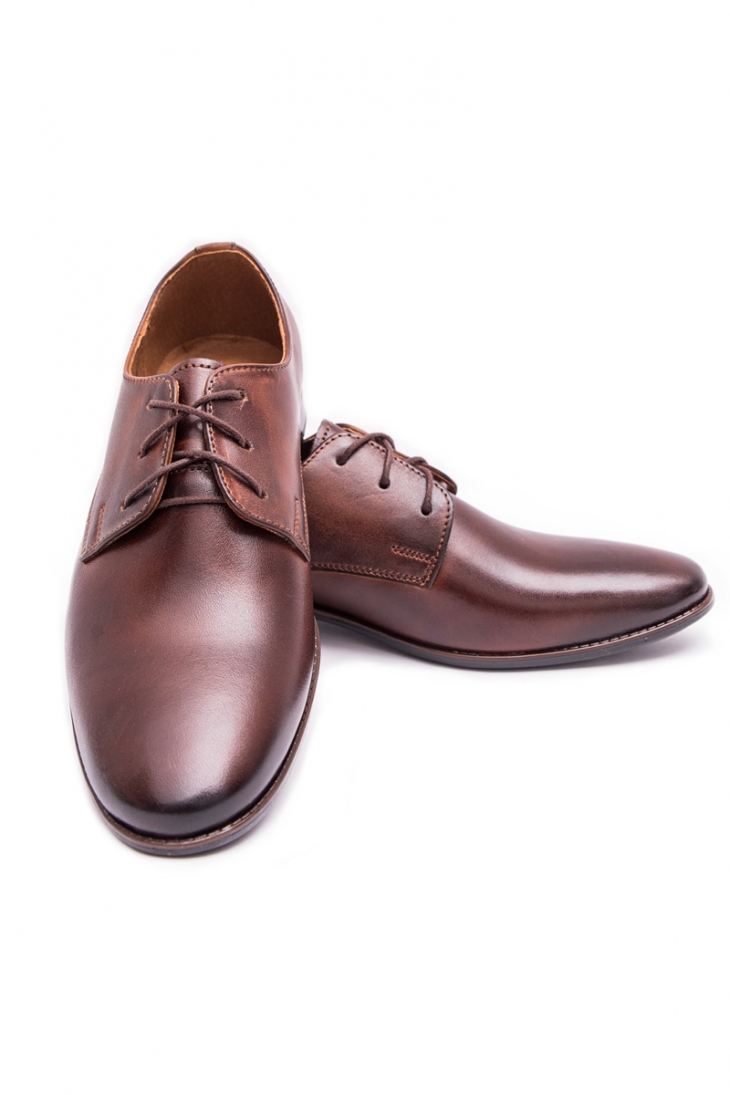 Elegante Kommunionsschuhe für Jungen - Modell in braun