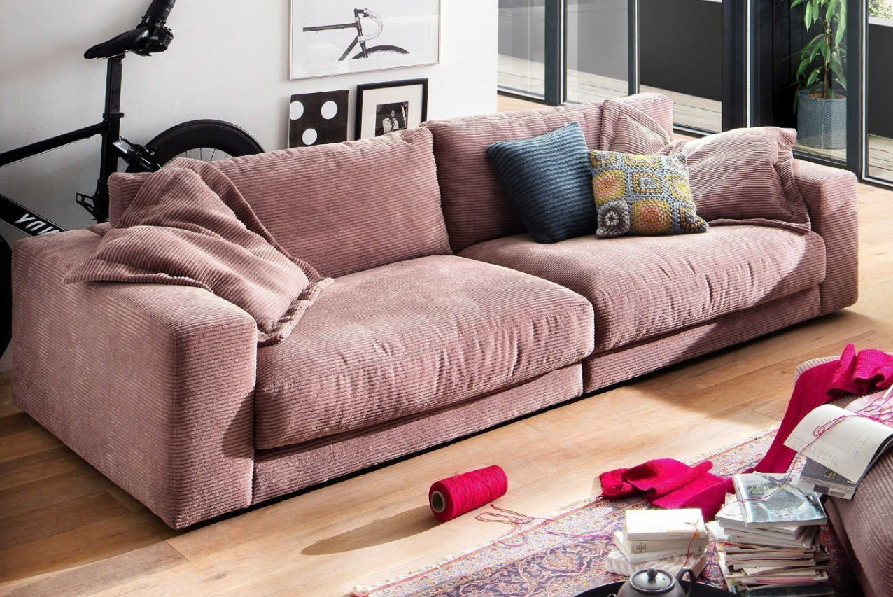 Candy Sofa 3-Sitzer im Seventies Style der Siebziger Jahre