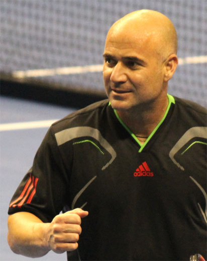 Andre Agassi - einer der 20 coolsten Sportler aller Zeiten