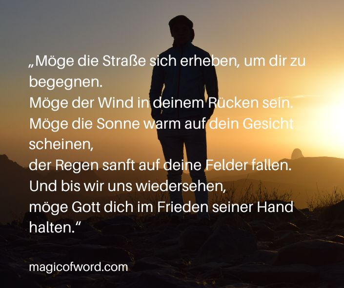 der berühmteste irische Segenswunsch