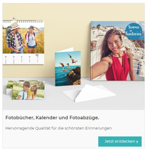 Personalisierte Fotobücher, Kalender und Fotoabzüge zum Muttertag