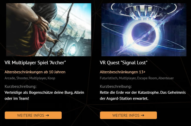 Einführung in die Welt von Escape Virtual Reality