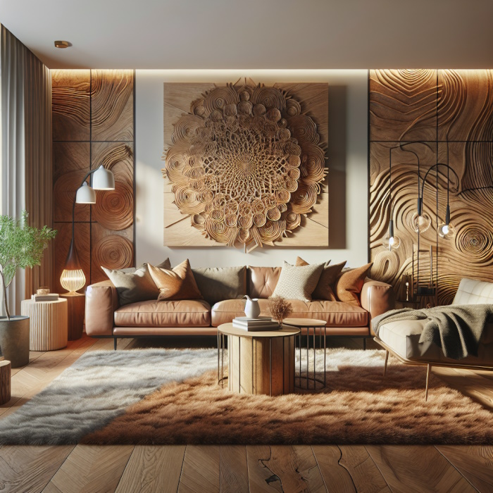 Kreative Möglichkeiten, Wandkunst aus Holz in Ihrer Inneneinrichtung zu verwenden